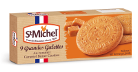 St. Michel butter cookies with caramel