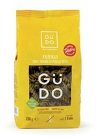 GÜDO - Massa Fusilli 100% Farinha Ervilhas Verdes Gluten Free
