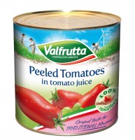 Valfrutta - Tomate pelado em molho de tomate