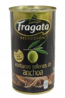 Fragata green olives Manzanilla with anchovas